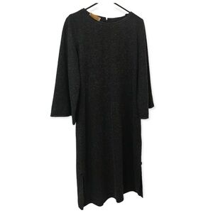 Vintage Ayres unlimited  lagenlook gray midi dress